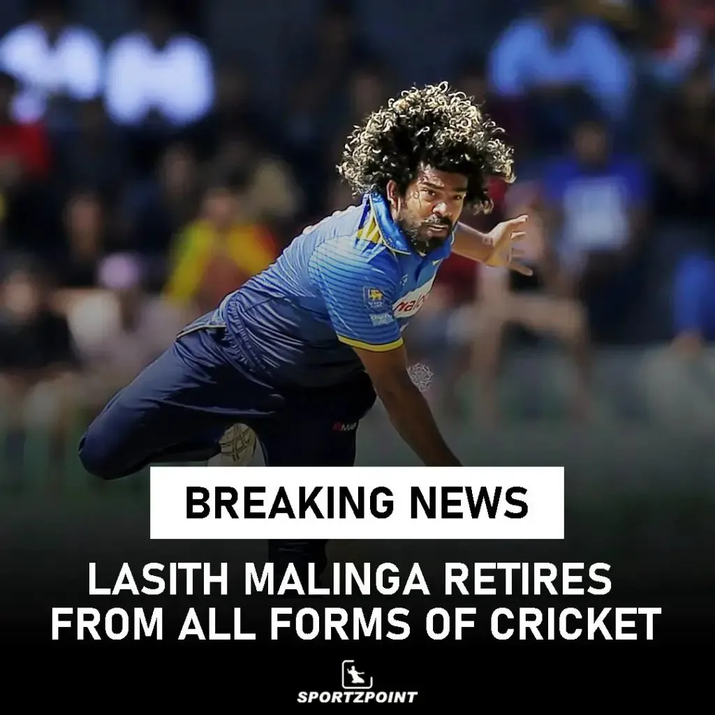 Cricket News: Lasith Malinga retires from all forms of cricket | SportzPoint.com