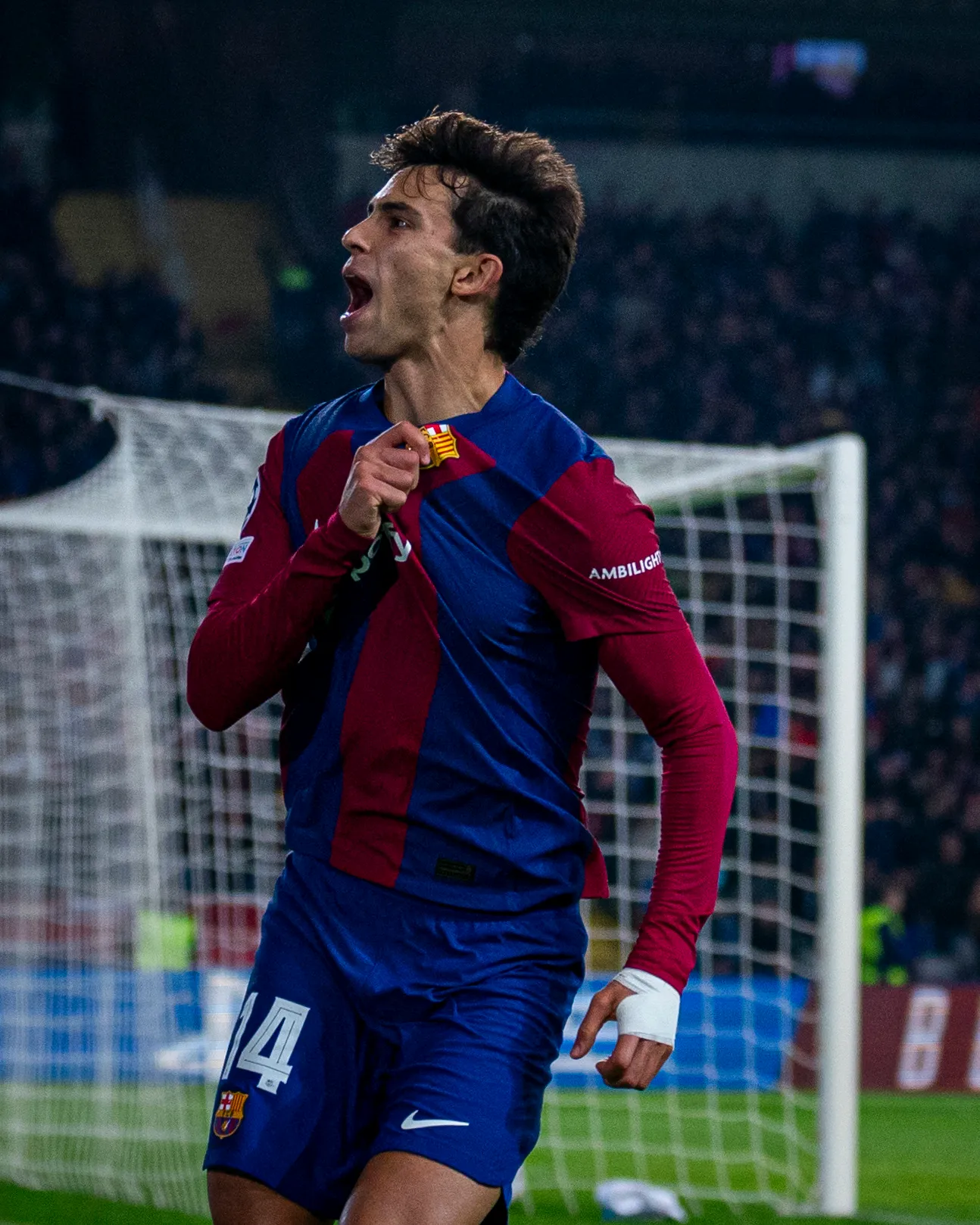 JoÃ£o FÃ©lix scored his first goal for Barcelona since September, 2023.  