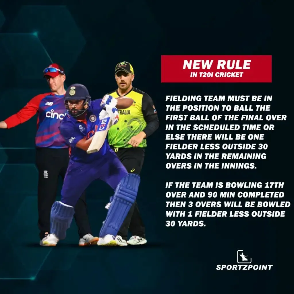 New Cricket Rule for T20 Cricket - Cricket News - Sportz Point