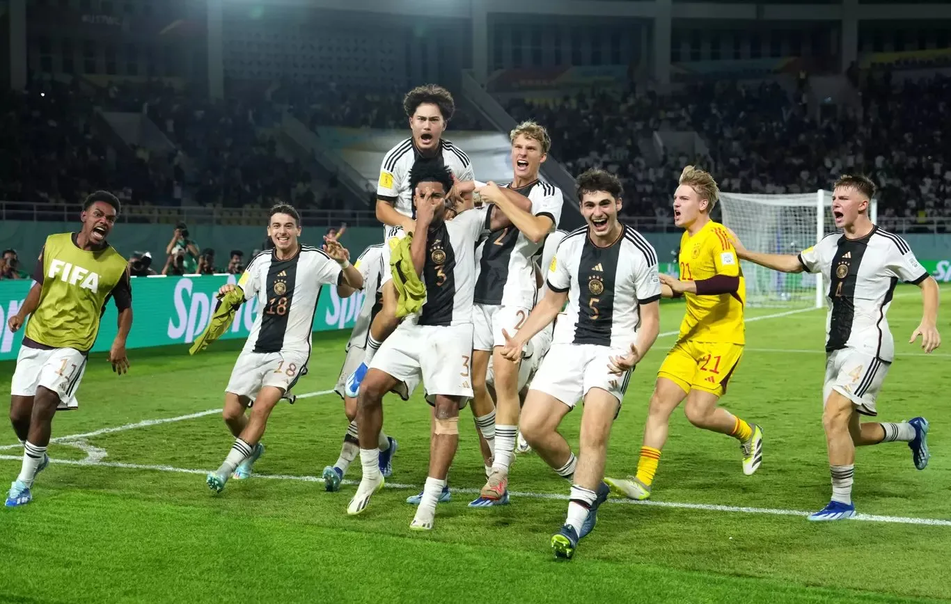 Germany won their first-ever FIFA U-17 World Cup in 2023.  