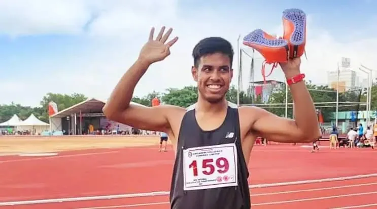 Amlan Borgohain breaks 100m national record by 10.25 seconds l Sportz Point