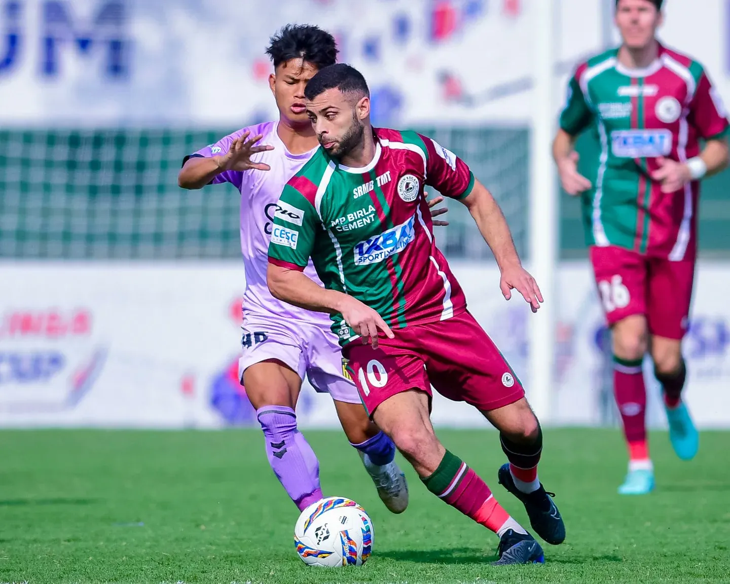 Kalinga Super Cup 2024: Hugo Boumous in the action against Hyderabad FC  Image - MBSG/X