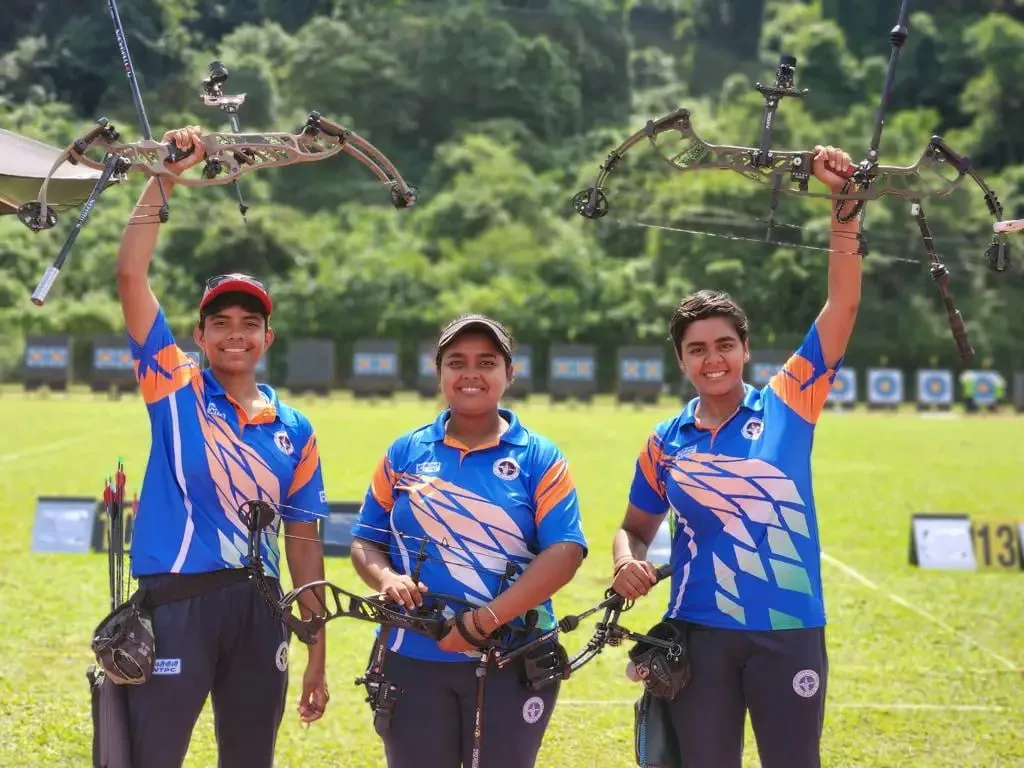 Archery Asia Cup 2023 Stage 3: The U21 Compound Women's Team beat the record of 2075 by scoring 2076 points | Sportz Point