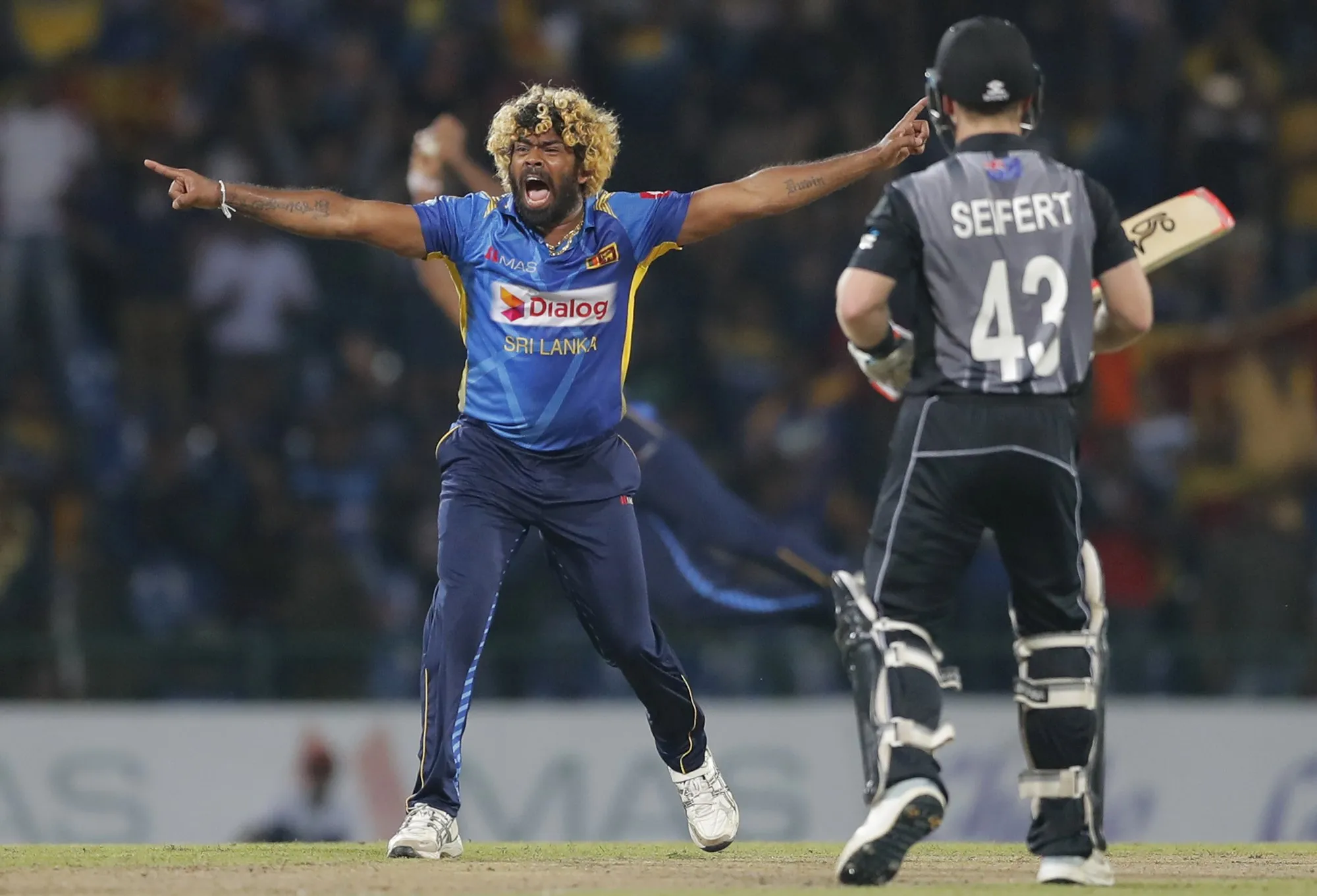 Lasith Malinga vs New Zealand took hat-trick | SportzPoint.com