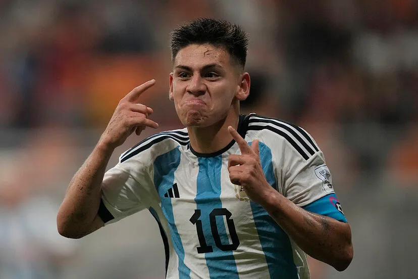 Argentina captain won the FIFA U-17 World Cup 2023 Bronze Boot.  Image | Marca