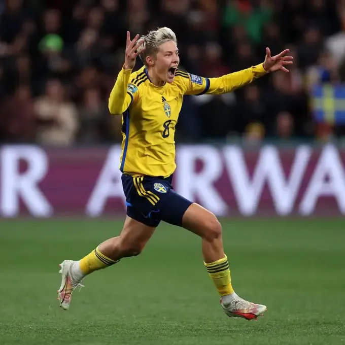 Sweden vs USA: What a moment for Lina Hurtig | Sportz Point