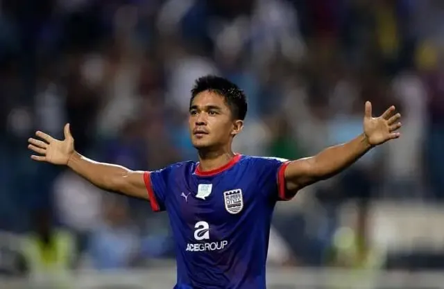 Skipper. Goalscorer. Talisman. Sunil Chhetri, an all-time Indian football great- SportzPoint