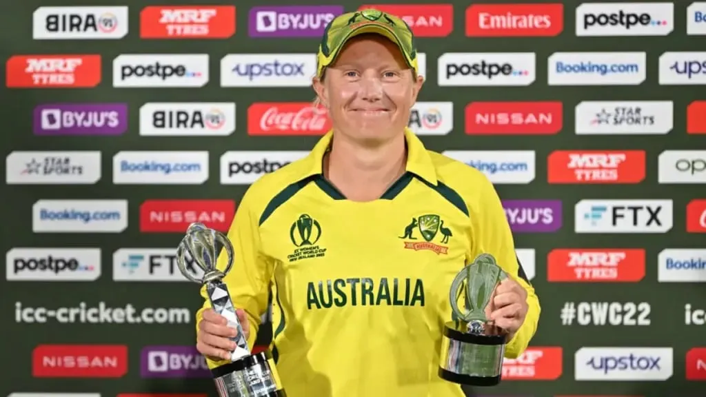 Sportz Point Awards 2022 | Female Cricketer of the Year | Alyssa Healy | Sportz Point