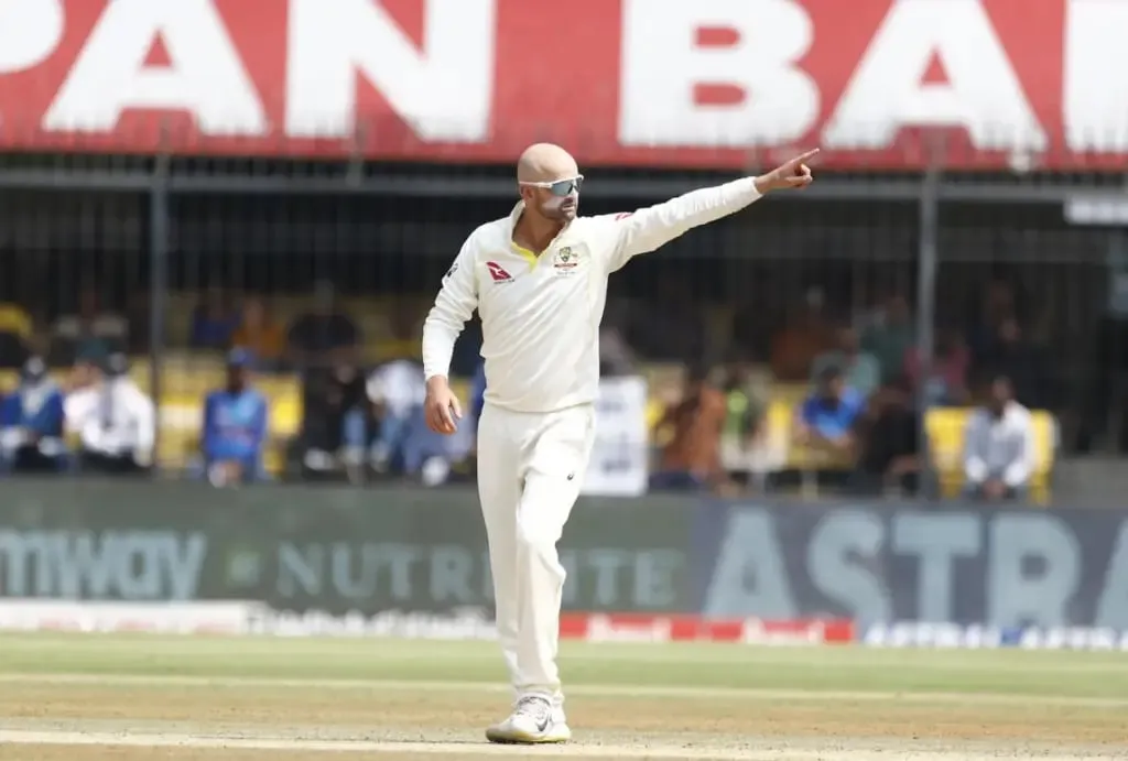 Nathan Lyon took 8 wickets in the second inning of the Indore test against India | Sportz Point