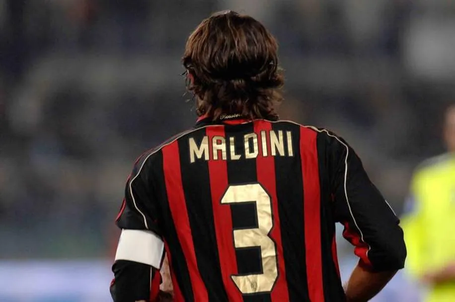 Football Jersey numbers: Maldini wore the iconic number 3 | SportzPoint