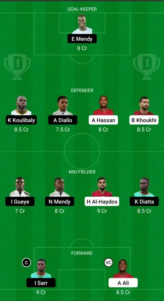 Qatar vs Senegal: Dream11 | Sportz Point. 
