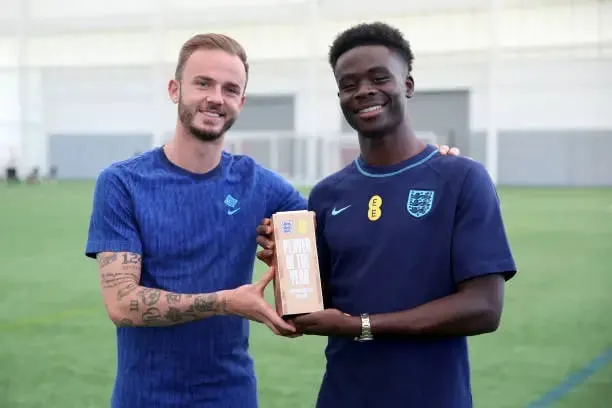 Bukayo Saka | James Maddison | Sportz Point | England|