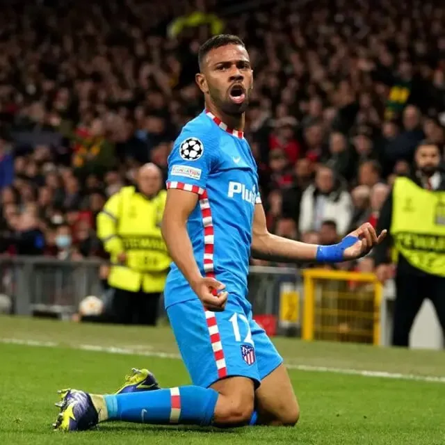 The UEFA Champions League: Renan Lodi scoring against PSG in UCL R16. | Sportz point. 