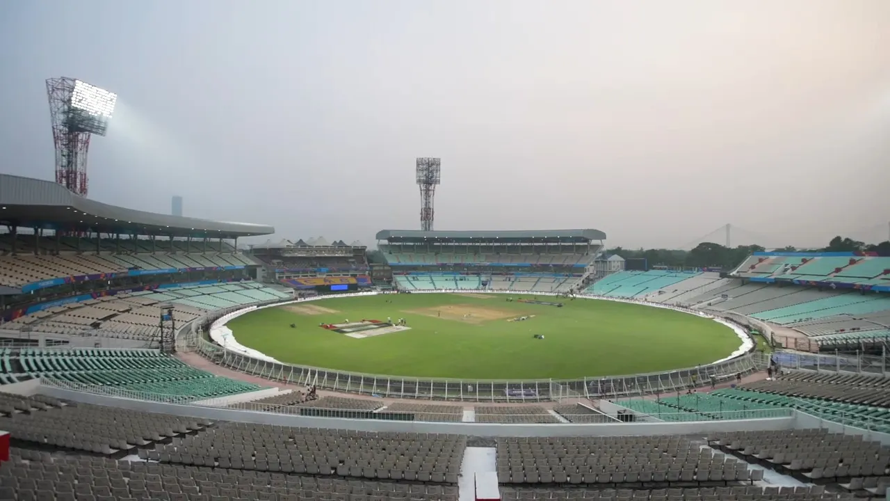 Kolkata's Eden Gardens Cricket Stadium is the oldest stadium in India  Image | Wikipedia