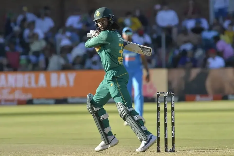 Tony de Zorzi scored a brisk fifty in small chase during the SA vs IND 2nd ODI match  Image - AFP/Getty