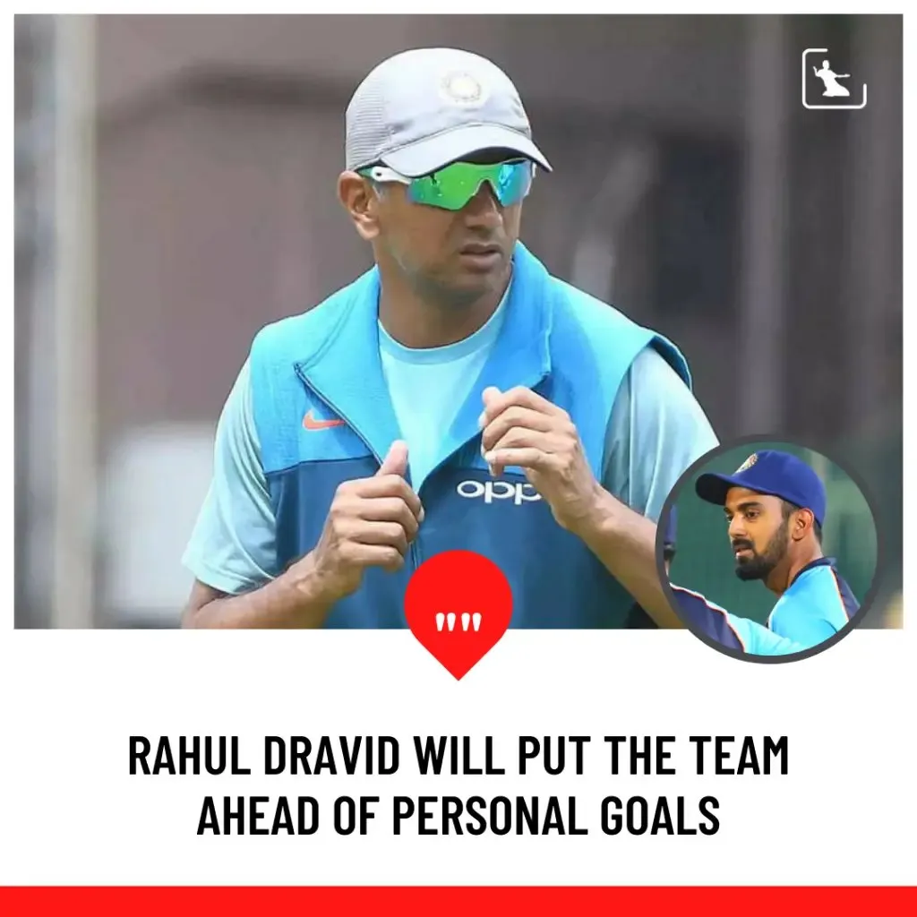 Ind vs Nz 2021: KL Rahul says, Rahul Dravid will put the team ahead of personal goals | SportzPoint.com