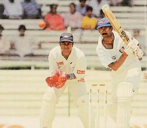 Vijay Bharadwaj left an indelible mark with his batting exploits in the 1998-99 Ranji Trophy.  
