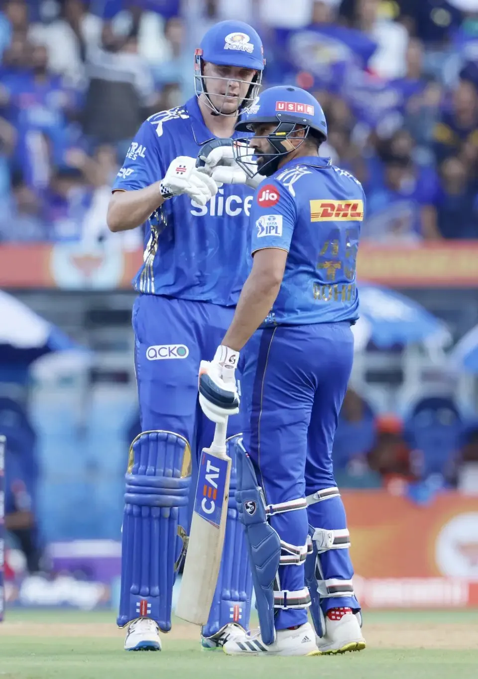 Cameron Green and Rohit Sharma batted at a high gear | Sportz Point