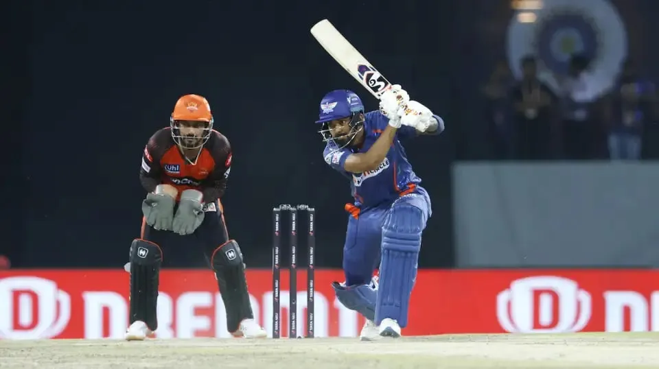 LSG vs SRH: Kl Rahul with a responsible inning | Sportz Point<br />
