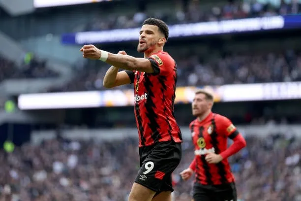 Premier League 2023-24: Dominic Solanke is fifth in the list with 14 goals.  Image - Getty