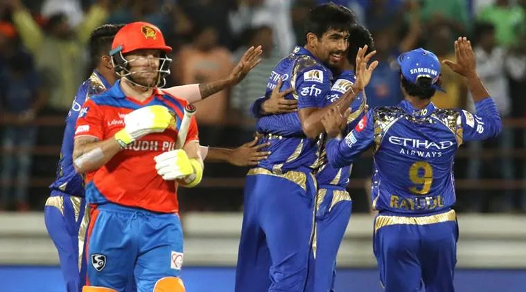 The sixth Super Over in IPL was played between GL and MI. Image- The Indian Express  