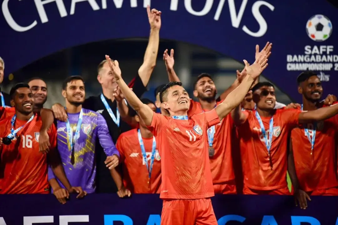 Sunil Chhetri | SAFF Championship victory | Sportz Point 