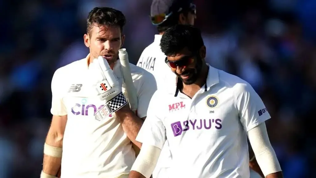 James Anderson & Jasprit Bumrah in 2nd Test at Lord's | SportzPoint.com