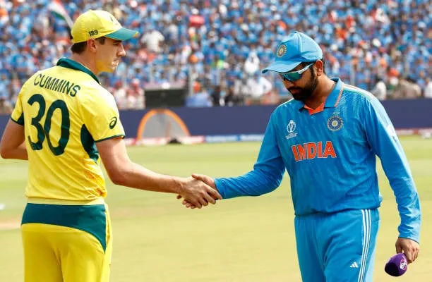 Rohit Sharma and Pat Cummins  Getty Images