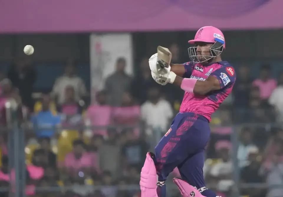 Jurel being the Impact player for Rajasthan | Sportz Point