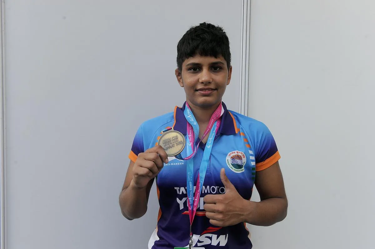 Antim Panghal has been named 'Rising Star of the Year' in the United World Wrestling (UWW) Awards for 2023. Image- Sportstar - The Hindu  