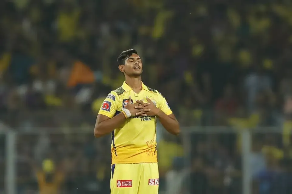 KKR vs CSK: Matheesha Pathirana got the big wicket of Andre Russell | Sportz Point