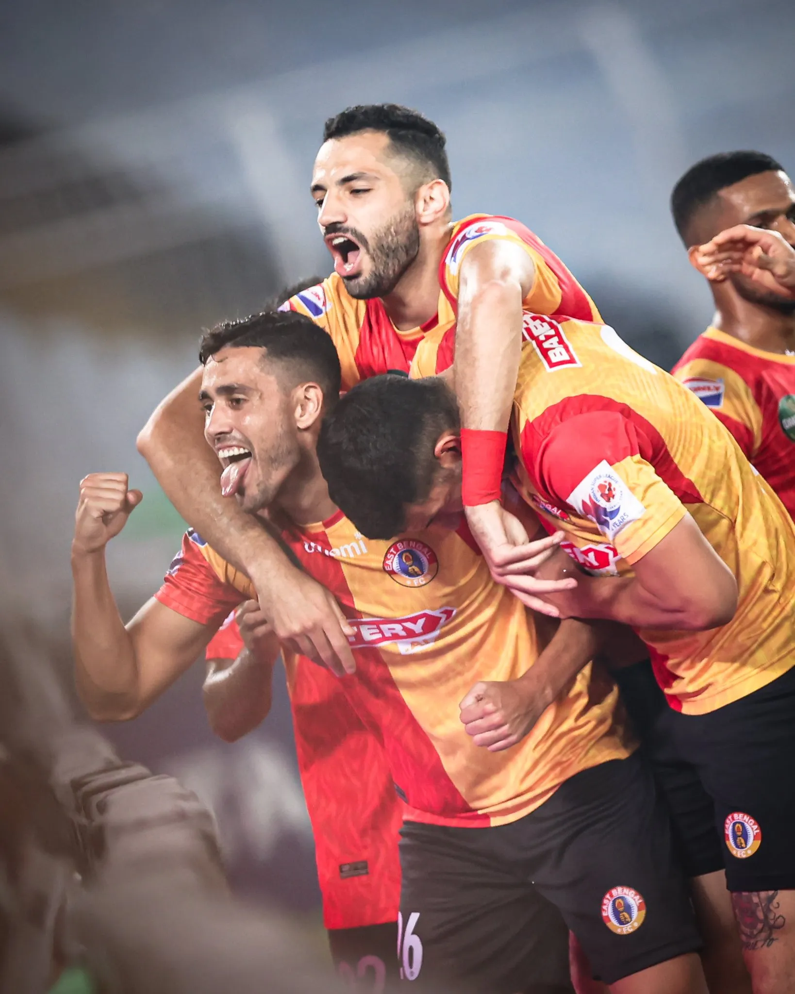 Borja Herrera finds the back of the net to provide East Bengal the lead  Image - X/East Bengal