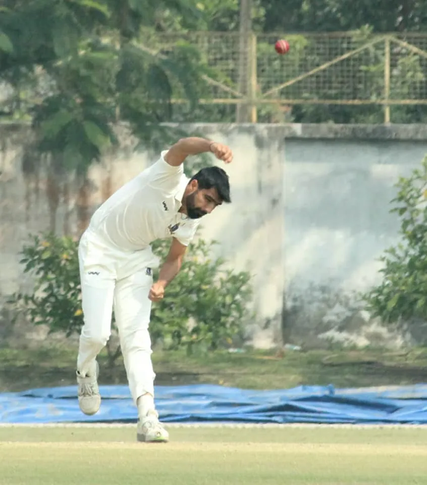 Mohammed Kaif took four wickets in the Ranji Trophy 2024 match against UP in Kanpur.  
