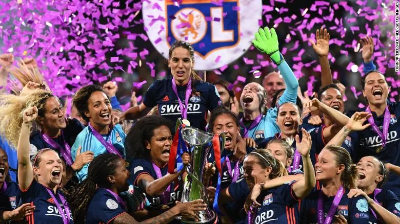 Most Women's champions League title holder Lyon - SportzPoint<br />
