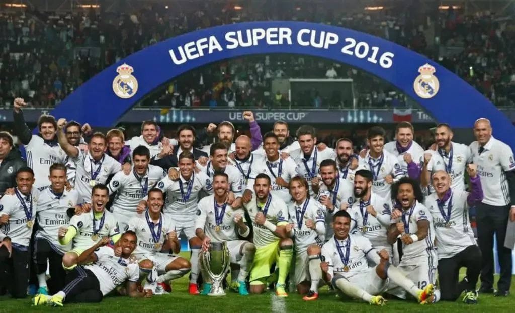 Real Madrid tops the UEFA Super Cup list with 4 trophies | SportzPoint  