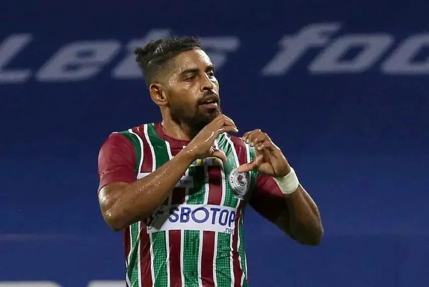 Roy Krishna plays for ATK Mohun Bagan FC in ISL | SportzPoint