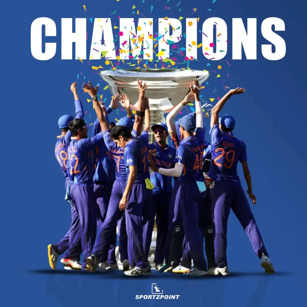 India are the champions of ICC U19 Cricket World Cup for the fifth time | Sportz Point