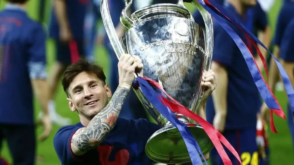 Most Goals in UCL: Lionel Messi with his fourth UCL title | Sportz Point