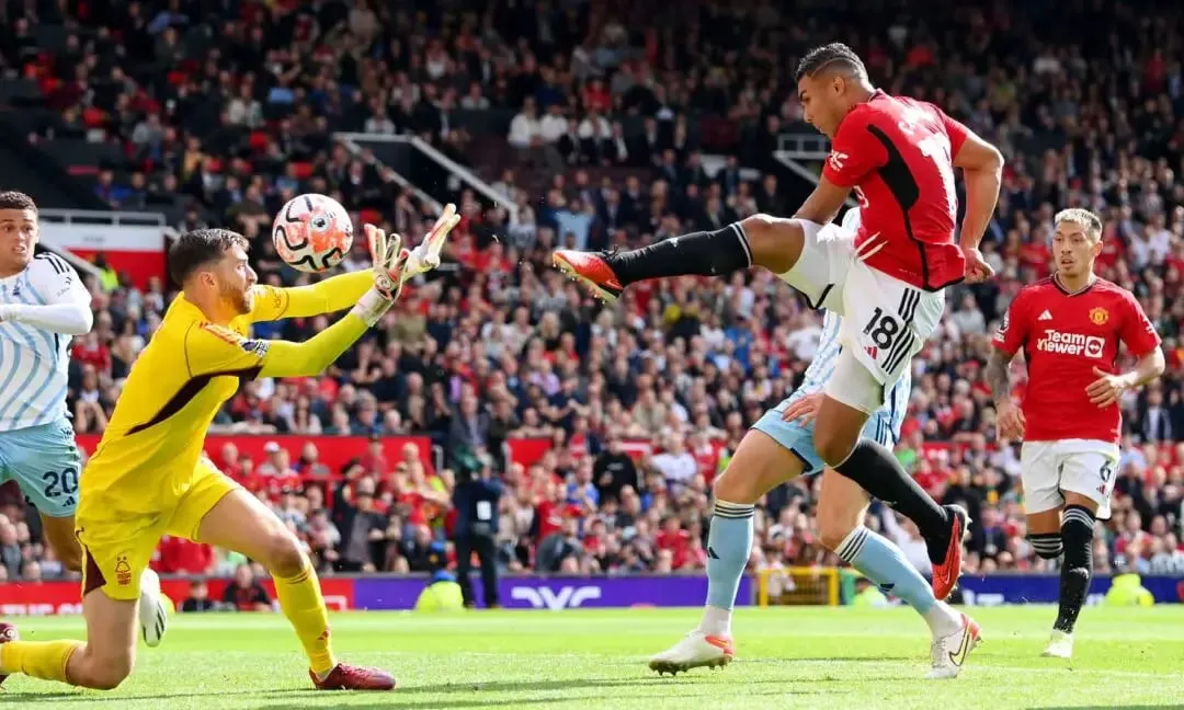 Manchester United vs Nottingham Forest: Casemiro scored the second goal for United | Sportz Point