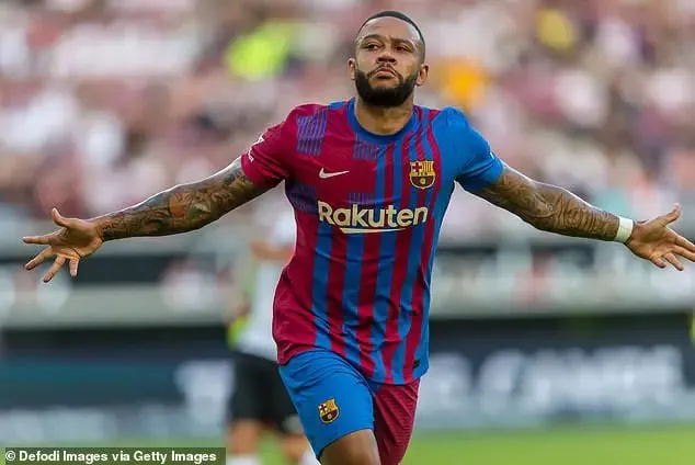 Memphis Depay gives an early lead to Barca beats Juventus today.