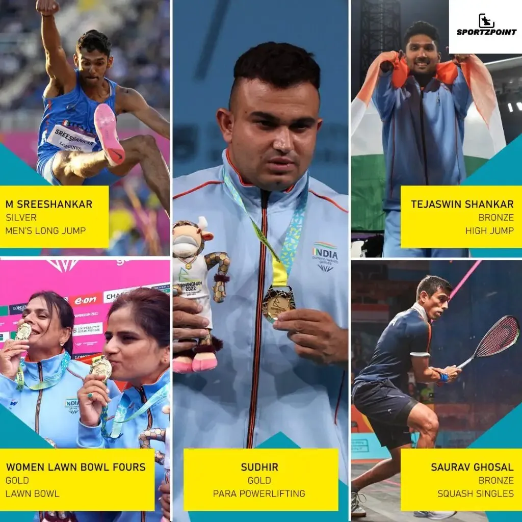 5 Indian athletes who created history at Commonwealth Games 2022 | Sportz Point