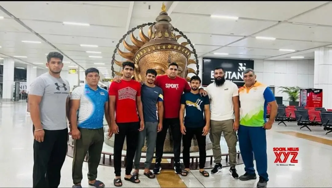 Six wrestlers reaches Romania for special training camp ahead of Asian Games 2023 | Sportz Point