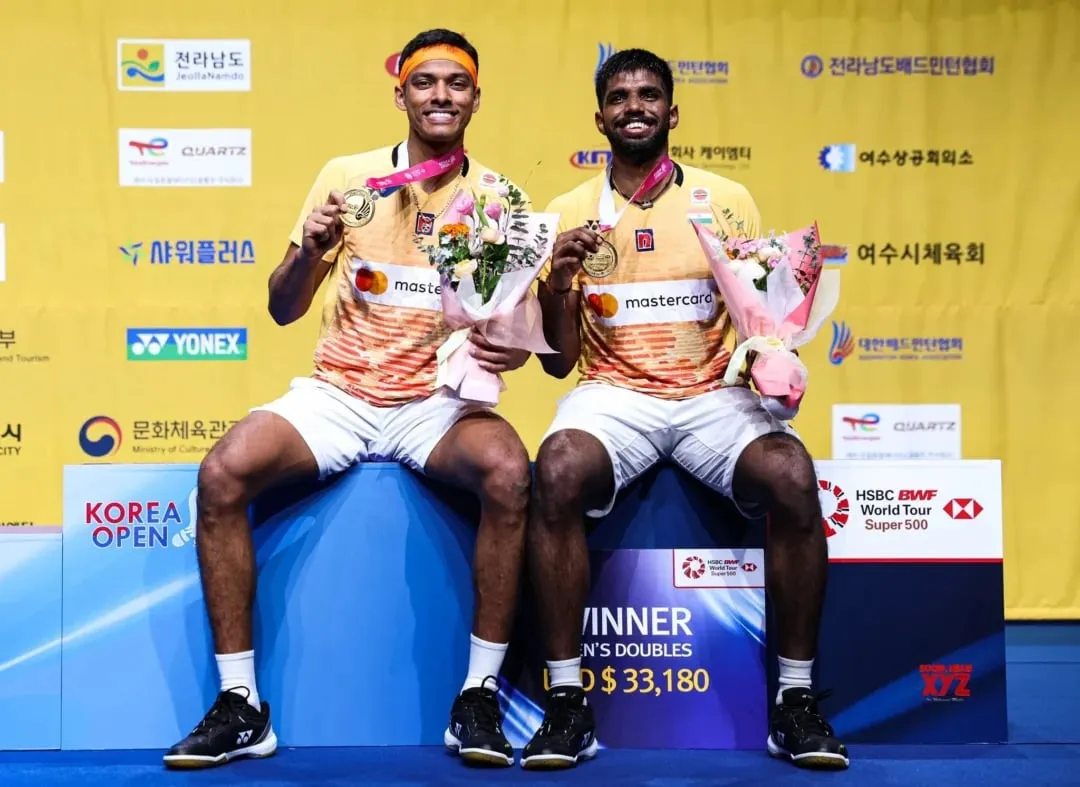 Satwik-Chirag pair reaches career-best second position in rankings | Sportz Point