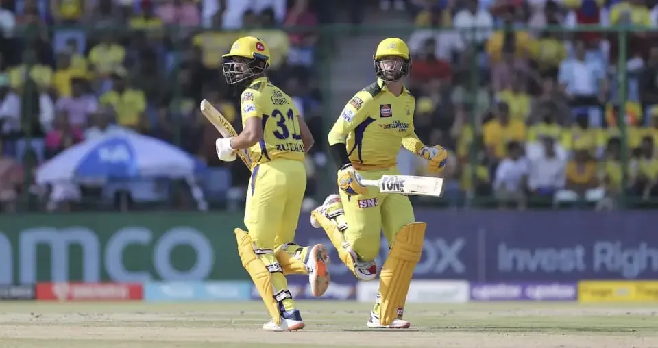 DC vs CSK: 141 runs partnership between Conway and Ruturaj for the first wicket | Sportz point