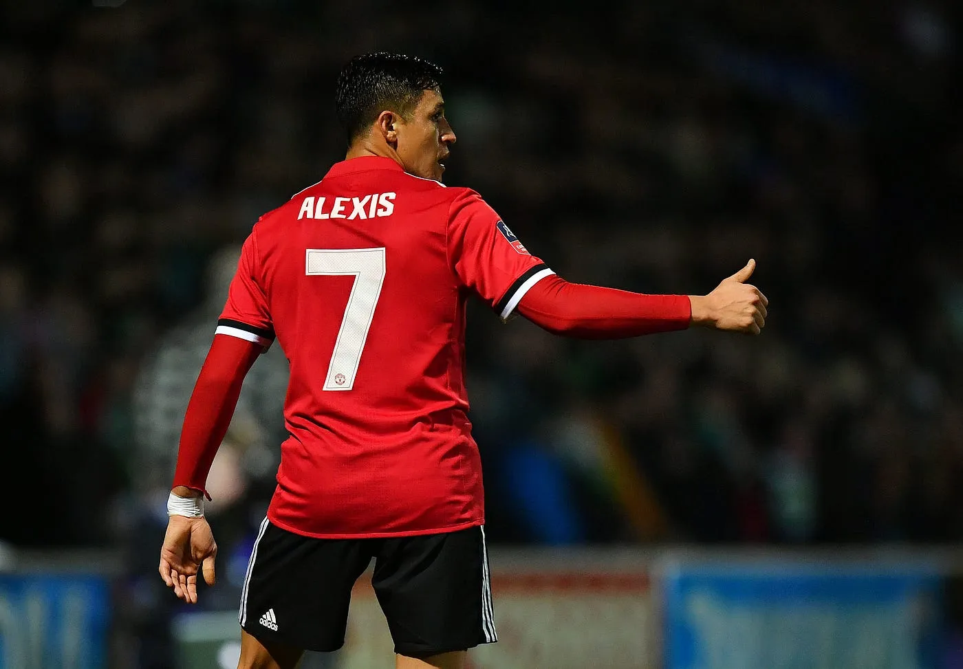 Alexis Sanchez wore the number 7 for two seasons from 2017-2019 and scored 5 goals | SportzPoint