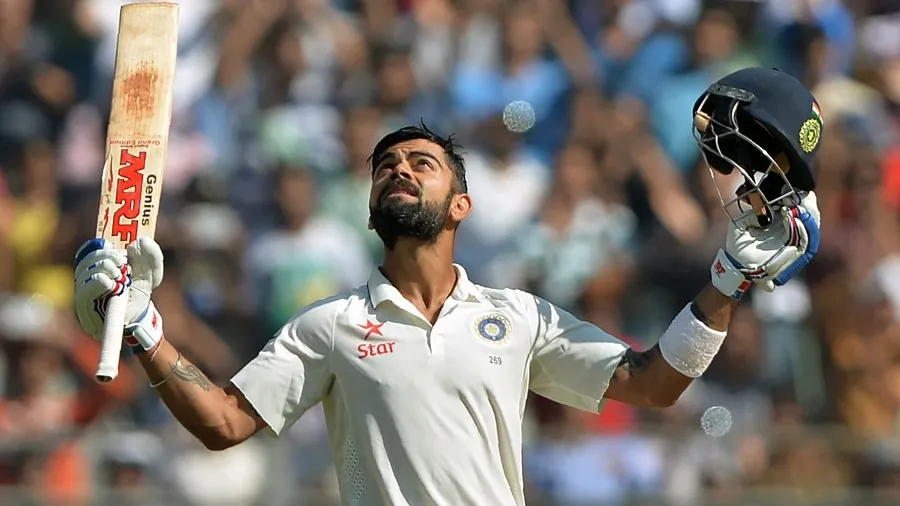 Virat Kohli comes sixth on the list interms of scoring the most runs in an India vs England test match  Image - ESPN