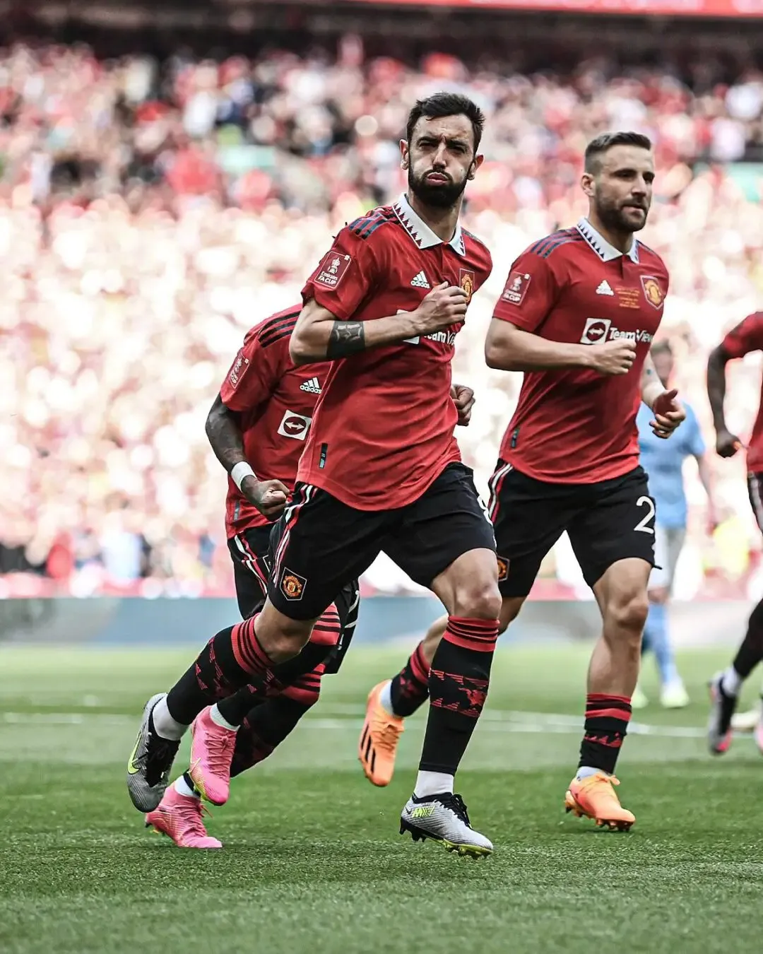 FA Cup Final: Bruno made no mistake and scored the much-needed equalizer | Sportz Point