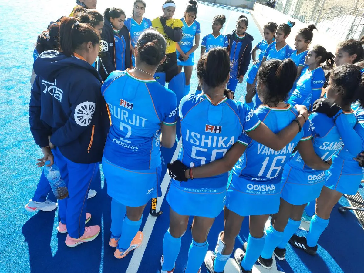 The Indian Women's Hockey Team started their campaign in the 5 Nations Tournament Valencia 2023 with a defeat. Image- Sportstar - The Hindu   