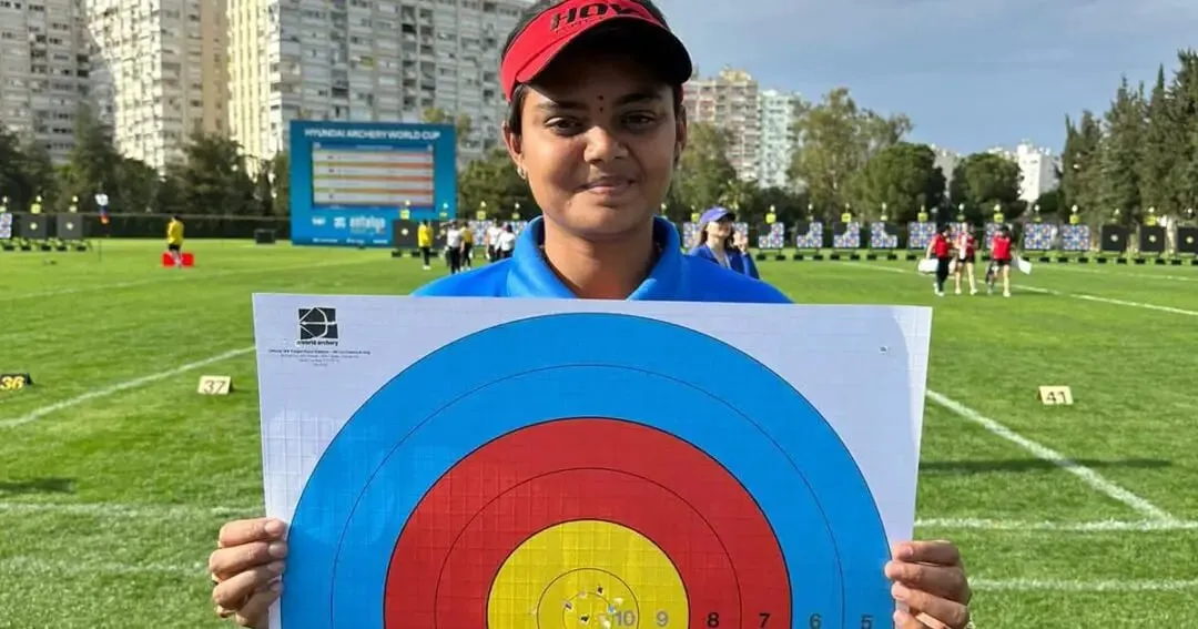 Archery World Cup 2023: Jyothi Surekha Vennam did wonders in the qualifying round, equaled the world record | Sportz Point