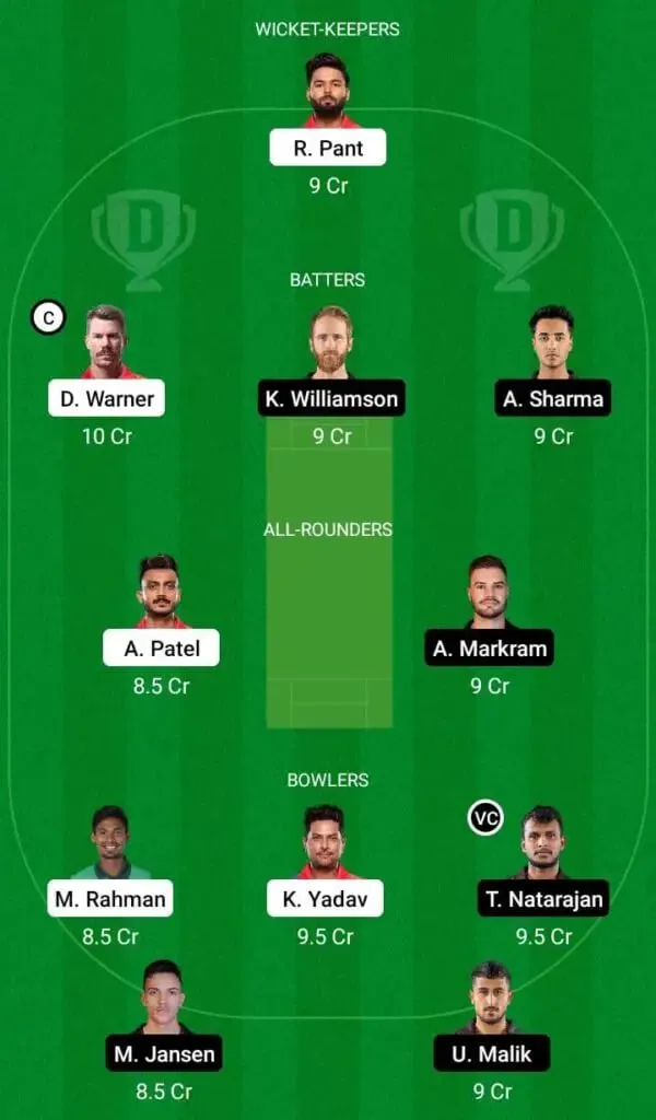DC Vs SRH IPL 2022 Match 50: Full Preview, Probable XIs, Pitch Report, And Dream11 Team Prediction | SportzPoint.com